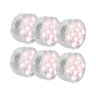 Imagem de Luz LED RGB Para Piscina Com Controle Remoto, 10 LEDs, Lâmpada Subaquá