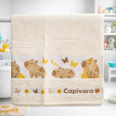 Imagem de Toalha De Banho Linha Kids 1,20m x 0,74m Infantil Menino e Meninas Est