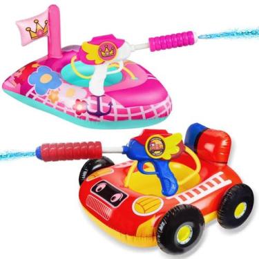 Imagem de Carros Alegóricos para Crianças (2 Unidades) - com Pistola de Água, Fl