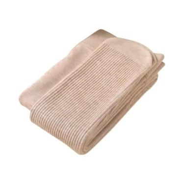 Imagem de Meias-calças De Pelúcia Quentes Para Meninas, Outono/inverno, Listras 
