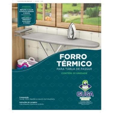 Imagem de Forro Térmico Para Tábua De Passar 1,40m X 50cm Prata - guga distribui