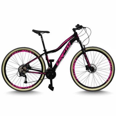 Imagem de Bicicleta Aro 29 Cripto 24 Marchas Freio Disco c/Suspensão Pneu Bege, 