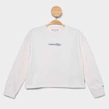 Imagem de Moletom Infantil Tommy Hilfiger Glossy Crew Menino-Masculino