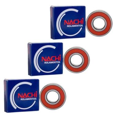 Imagem de Kit Rolamentos Roda Traseira Para Suzuki Yes 125  Intruder 125 Nachi
