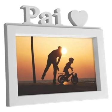 Imagem de Porta-retrato Pai 10x15 Dia dos Pais para Foto em Plástico Ideal para Presentear em Dat...