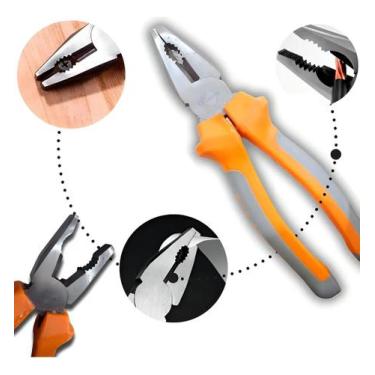 Imagem de Alicate 8 Polegada Fios Corte Diagonal Profissional - CLICK HOUSE