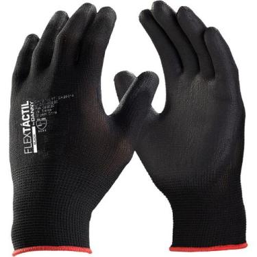 Imagem de Luva Flextactil Tamanho Pequeno Cor Preto - Danny