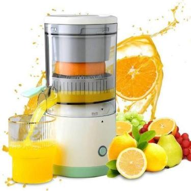 Imagem de Espremedor De Laranja Frutas Elétrico Portátil Bivolt Extrator Recarre