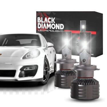 Imagem de Lâmpada Ultra LED Cclot Black Diamonds H7 9000LM 6000k - R8