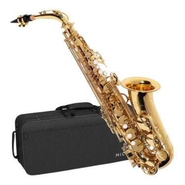 Imagem de Saxofone Alto Michael Wasm30 Eb Laqueado Com Estojo Essence