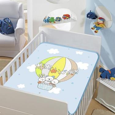 Imagem de Cobertor Infantil Bebê Le Petit Hipoalergênico Microfibra - Colibri, P