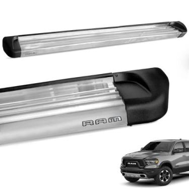 Imagem de Estribo Lateral Dodge Ram 1500 CD 2021 2022 Alumínio Polido - Track