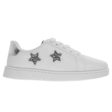 Imagem de Tênis Casual Infantil Menina Molekinha 2574.125 Branco, Branco, 31