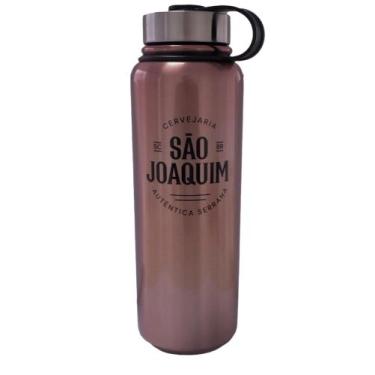 Imagem de Garrafa térmica inox parede dupla a vácuo 1200 ml com tampa - Cervejar