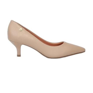 Imagem de Sapato Scarpin Social Feminino Bico Fino Salto Baixo Vizzano 1122.828,