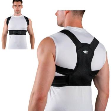 Imagem de Colete Postural Coluna Ombro Ergonômico Respirável Confort TAMANHO:M -
