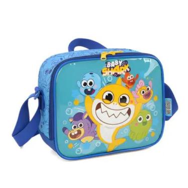 Imagem de Lancheira Termica Baby Shark Azul - Luxcel