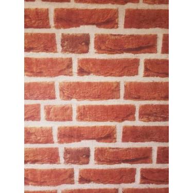 Imagem de 5-15 metros Tnt Estampado Tijolo Cinza Decoração Festa Mesa Parede Pai