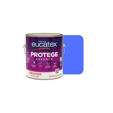 Imagem de Tinta Acrílica Fosca Anti Mofo Protege Essence Eucatex 3,6 L, AZUL REA