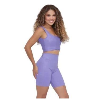 Imagem de Conjunto Academia Onça Poliamida BlackOut PINA - PINA FitnessWear, P, 
