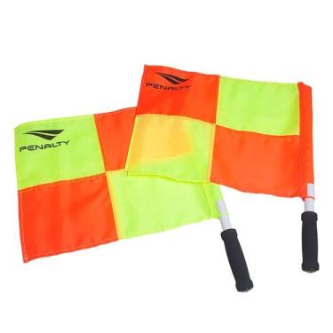 Imagem de Bandeira Arbitro Auxiliar Quadriculada - Penalty