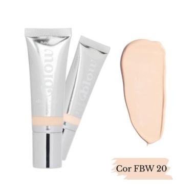 Imagem de Base Líquida Ruby Rose Oh My Skin Blow Acabamento Natural -, FBW20