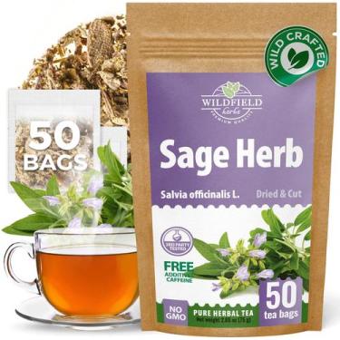 Imagem de Chá WILDFIELD HERBS Erva-Sálvia 50 Sachês 75g
