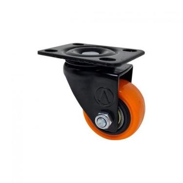 Imagem de Rodízio Giratório 2" PVC Laranja AJAX