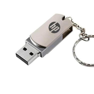 Imagem de Pendrive Metal USB 4GB Compacto Resistente Para PC - Generic