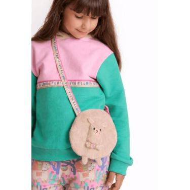 Imagem de Bolsa Infantil Menina Vila de Alinhavos Alphabeto Areia, U, Areia