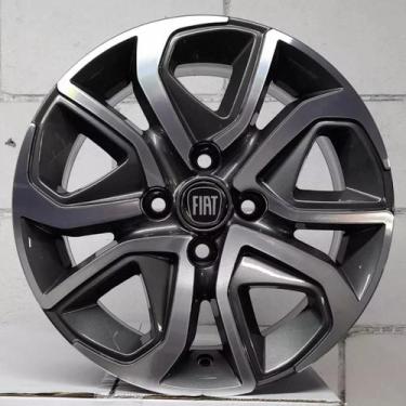 Imagem de Jogo de Rodas Fiat Argo HGT Aro 14 R91 GD - krmai