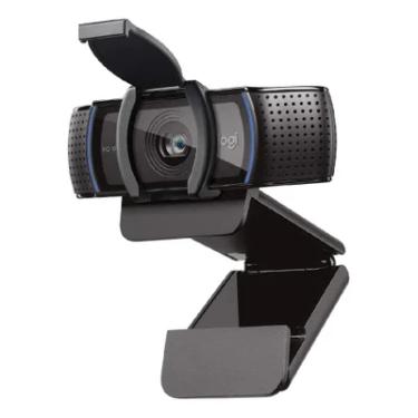 Imagem de Webcam Logitech Full HD 1080p, 30FPS, Microfone Estéreo, Com fio, Proteção De Privacidade, Widescreen - 960-001257