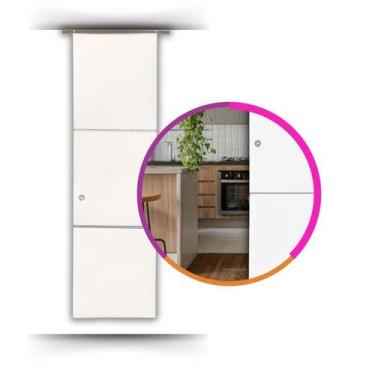 Imagem de Painel Biombo Fixo Painel Biombo Divisória de Ambiente Decorativo Fixo
