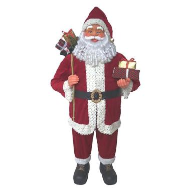 Imagem de Boneco Papai Noel 60cm Modelo tradicional Decoração Natal