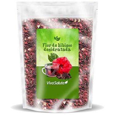 Imagem de Flor de Hibisco Desidratada Para Chá Viva Salute - 1Kg