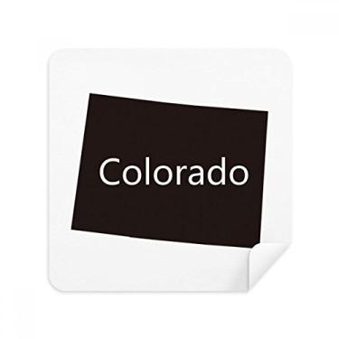 Imagem de Colorado, América, Mapa dos EUA, Tecido de Camurça, 2 unidades