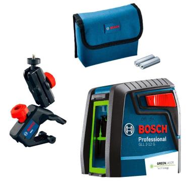 Imagem de Nível Laser Verde Com Acessórios GLL212G Bosch