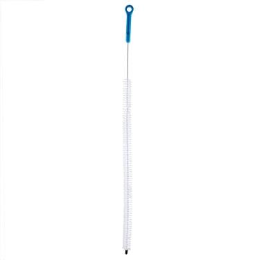 Imagem de Escova de limpeza de dreno,71cm flex¨ªvel Ferramenta de limpeza de cobra de dreno Escova de limpeza de transbordamento de esgoto Escova de limpeza de esgoto dom¨¦stico coletor(Blue), Escova de Lim