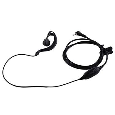 Imagem de Fone de ouvido profissional de 2,5 mm com clipe de ouvido/microfone de ouvido para Motorola Talkabout 2 rádio bidirecional walkie talkie