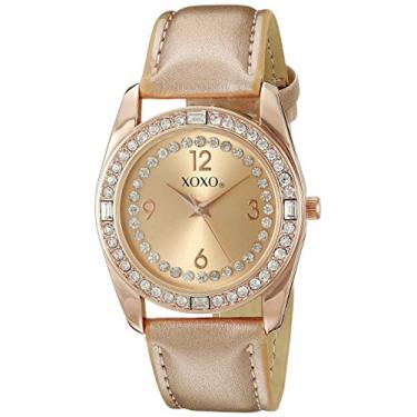 Imagem de XOXO Relógio feminino XO3439 analógico quartzo ouro rosa