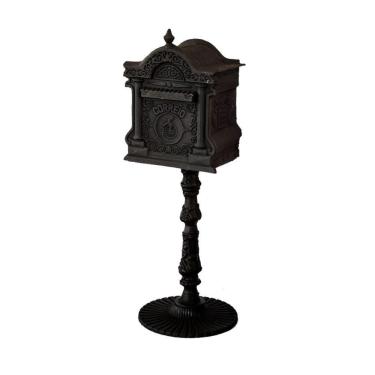 Imagem de Caixa Correio Cartas Colonial Havaí Com Pé Romano Em Ferro