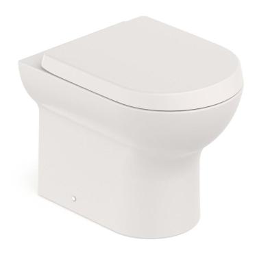 Imagem de Kit Vaso Sanitário Convencional com Assento Termofixo Queda Amortecida Nexo Roca Bege Fosco