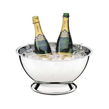 Imagem de Balde p/ Champagne Tramontina Service Inox c/ Suporte p/ 4 unidades - 12,3L