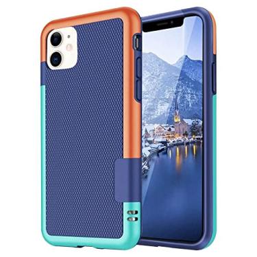 Imagem de Capa protetora antiderrapante de borracha gel híbrida para iPhone 11 12 13 Pro Max XS Max X XR 7 8 6S Plus SE 2020 Capa à prova de choque de silicone, T4, para telefone 12 Pro