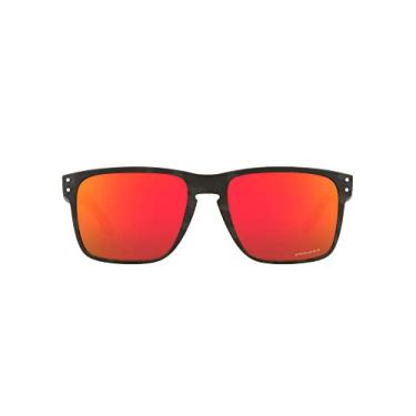 Imagem de Óculos de Sol Oakley Holbrook Xl 0OO9417 941729 Tam 59 / Preto - Lentes Prizm Ruby