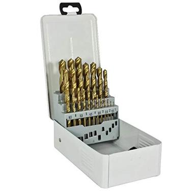 Imagem de Jogo de Brocas Helicoidais C/Haste Cilíndrica 19 Pçs Rocast