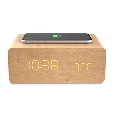 Imagem de Relógio Despertador digital Charge Time ION com Carregador para celular integrado e transmissão de áudio sem fio - Bivolt