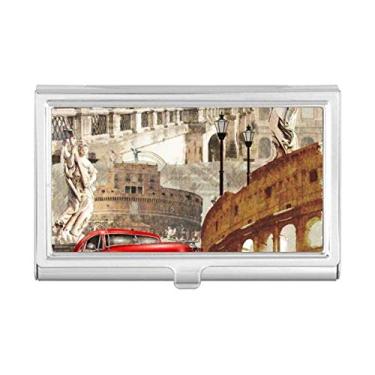 Imagem de Carteira de bolso com estampa nacional de paisagem de Roma da Itália