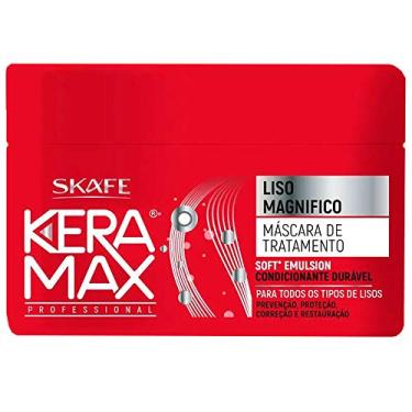 Imagem de Máscara Capilar De Tratamento Keramax Skafe Liso Magnifico 350g