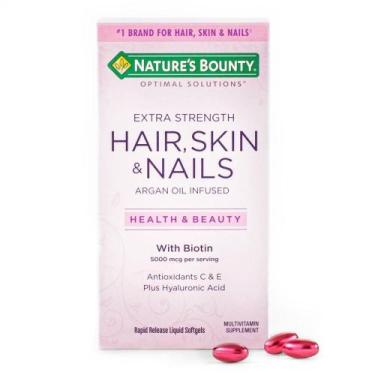 Imagem de Natures Bounty Skin, Hair And Nails 150 Softgels Multivitamínico Cabel